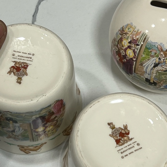 Vintage Bunnykins Dish set - Picture 5 of 12